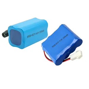 ZonYou Cheap Price 18500 4S1P Cell 14.8V 1200mAh 500 Cycle Life Lithium-Ion Battery Pack for Power Boats thumbnail-1