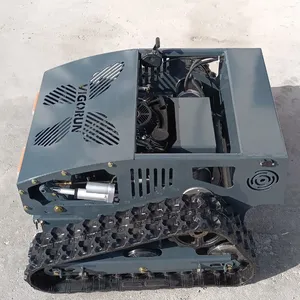 Industrial Cordless Cutting Height 10-150mm Adjustable Remote Distance 200M Remote Controlled Grass Cutter Machine thumbnail-5