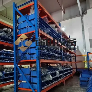 Galvanized Steel Double Column Shelving System for Warehouse Storage thumbnail-3
