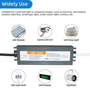 ERP Compliant 230V 60W Constant Voltage LED Driver Europe thumbnail-3