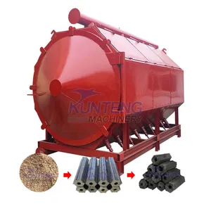 Smokeless Carbon Black Furnace Saw Dust Carbonizer Machine Coal Activatied Carbon Production Machine EPC thumbnail-1