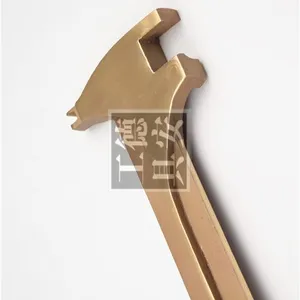 Non-Sparking Multifunction Drum Wrench 385mm Length 92mm Head Height 58mm End for Oil Drums thumbnail-5
