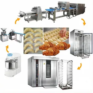 Customized Complete Bakery Equipment for Bread Production Lines for Mooncakes Bread Cookies Egg Tarts and Croissants thumbnail-4