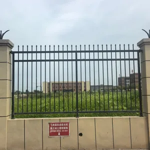 Wrought Iron Fence Customizable 1.2m-2.0m Heights Free Technical Support Installation Guide thumbnail-2