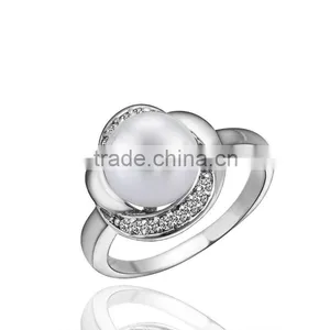 China Manufacturer European Cluster Pearl Ring Designs for Women thumbnail-3