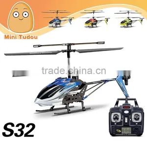2014 Hot Sales! S32 2.4G RC Helicopter 3Channel RC Helicopter Remote Control Toys thumbnail-1