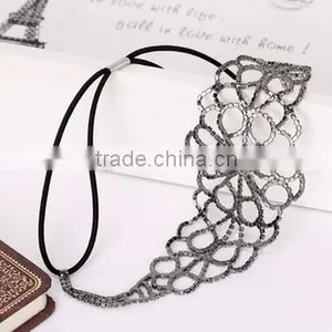 Europe and the United States Bride Luxury Shiny Diamond Crystal Stone Hair Band thumbnail-4