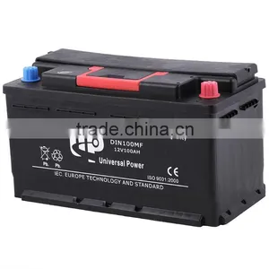 Electric Car Battery DIN MF 12v100ah Automotive Battery for Ships,marine Boats thumbnail-1