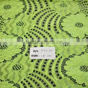 Nylon Mesh Fabric Locked Lace Fabric for Wedding Dress thumbnail-1