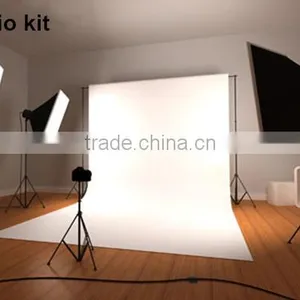 Mini Photo Studio Backgrounds Indoor Flash Kit With Wireless Remote thumbnail-1