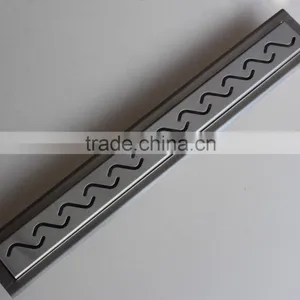 CUPC Certification Small Sloped Channel Base Linear Shower Drain, Channel Drain thumbnail-1