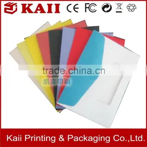 Custom Size and Printing Design Color Envelope, Color Envelope Manufacturer in China thumbnail-1