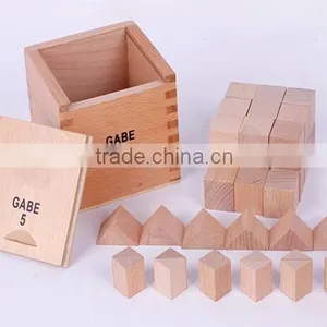 Continued Selling Kids Learning Toys Cubes & Triangular Prisms OEM Gabe Creative Toys thumbnail-4