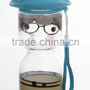 Factory-direct Plstic Hat Cup ,unbreakable Soda Bottles,food Grade Handy Bottles thumbnail-3