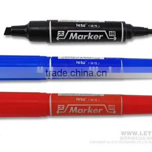 Double Head Permanent Marker Permanent Pen Permanent Marker Pen PM-150 thumbnail-1