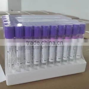 Purple Top Vacuum Blood Collection EDTA Tube k3 thumbnail-3