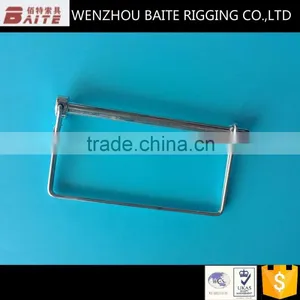 QUICK PINS SQUARE ZINC PLATED CHAIN HOOK thumbnail-3