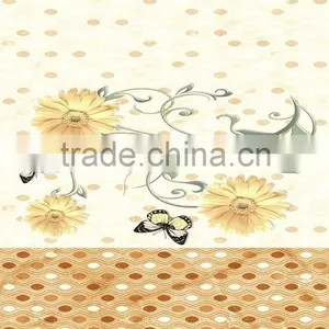 Ceramic Tiles With Gold Flower Design thumbnail-1