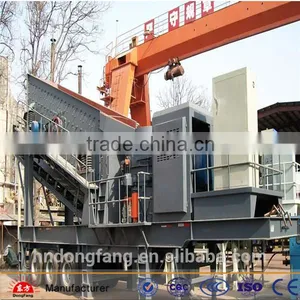 High Capacity Rock Crushing Plant/ Mobile Crusher Station in Malaysia thumbnail-1