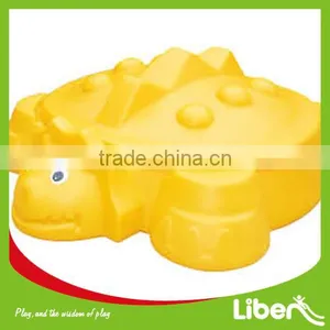 Kids Outdoor Playground Garden Fun-play Plastic Sandbox With Cover LE.OT.143 thumbnail-1