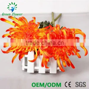 2016 Wholesale Multicolor Latex Artificial PU Flowers Chrysanthemum Real Touch Bouquet Wedding Bridal Decor Display Flower thumbnail-5
