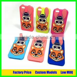 Zootopia Judy Silicone Cellular Phone Case Handphone Case Handset Case for Iphone 6plus thumbnail-3