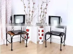 Living Room Mobile Metal tv Stand thumbnail-1