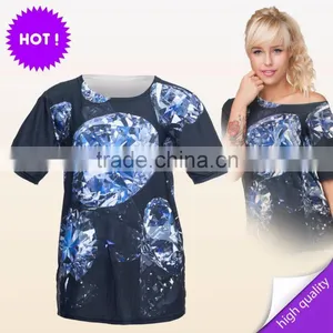 2015 Spring and Summer 2015 High Quality Hot Sexy Photo New Style Fashion T-shirt Printing Machine thumbnail-1