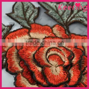 Handmade Applique Flower Embroidery Pattern for Wedding Dress Decoration thumbnail-1