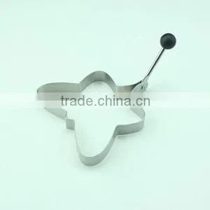 Perfect Kitchen Stainless Steel Butterfly-shaped Fried Egg Mold thumbnail-1