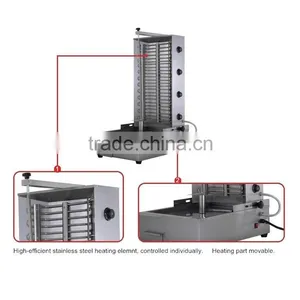 Middle East Gas Chicken Shawarma Machine Best Price for Sale thumbnail-3