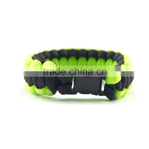 2016 New Woven Method Bright Colors Suvival Paracord Bracelet thumbnail-3