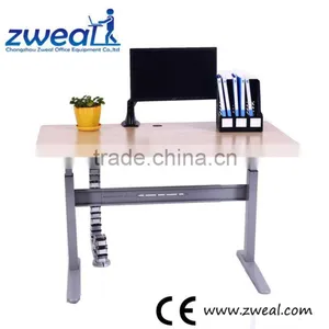 Single Motor Sit and Stand Desk Factory Wholesale thumbnail-1
