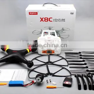 2015 Hot Selling High Quality Factory Prices 4CH 2.4G Syma Drone X8C Remote Control Quadcopter Helicopter With HD Flying Camera thumbnail-2