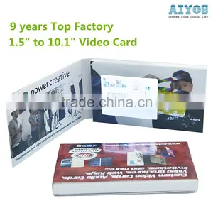 2.4 Inch Screen Video Name Card Good For Advertising thumbnail-1