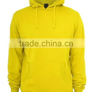 Plain Yellow Hoodie thumbnail-1