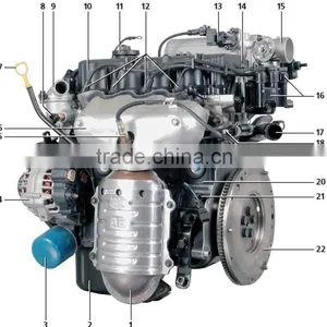 New Engine Gasoline G4EA EURO-3-4 Assy-sub Set From Mobis Manufacture thumbnail-1