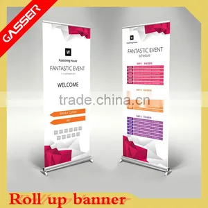 Custom Banner Easy to Install Aluminum Roll up Advertising Banner thumbnail-1