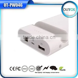 2015 Hot Smartphone Accessories Quality Products Portable Power Bank Stand 8400mah thumbnail-4