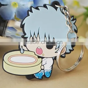 Custom Shaped Rubber Keychain thumbnail-1