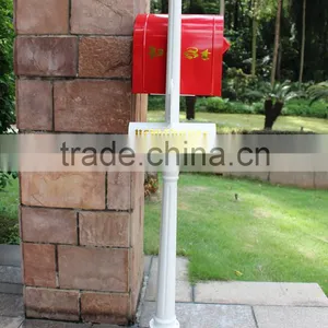 Foshan JHC-1029 Post Mounted Aluminum Mailbox/Decorative Letterbox/Outdoor Standing Postbox For Garden thumbnail-4