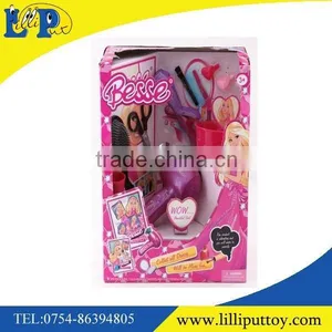 Colorful Charming Hair Accessories Headbands Baby Plastic Beauty Set Toy for Girl thumbnail-1