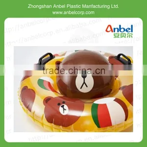 Anbel Cute Face Recreation Sports Inflatable Beach Ball thumbnail-1