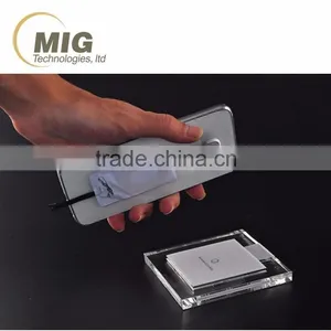 2016 NEW Square Transparent Wireless Charger DC5V for Sony Xperia z4 Charger for Sony z4 thumbnail-1