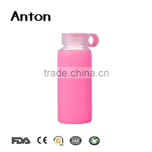7 oz Newest Style Hot Sale Clear Heat Resistant Mineral Water Glass Drinking Bottle Handy to Carry Around thumbnail-1