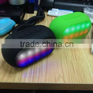 China Manufacture Wireless Bluetooth Lighted Speaker, Wireless Bluetooth Speaker With Microphone thumbnail-2