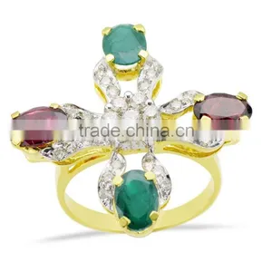 Color Stone Rings thumbnail-1