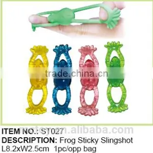 Sling Short Frog Toys Funny Sticky Animals Toys thumbnail-1