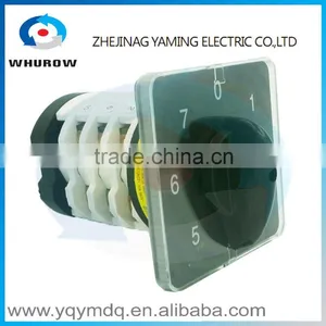 YMZ12-75/4-07Combination Switches Changeover Switch Rotary Switch 4 Pole Sliver Contacts thumbnail-1
