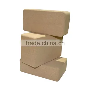 Fitness Equipment Wholesale Custom Printing Eco-Friendly Natural Cork Yoga Block thumbnail-4